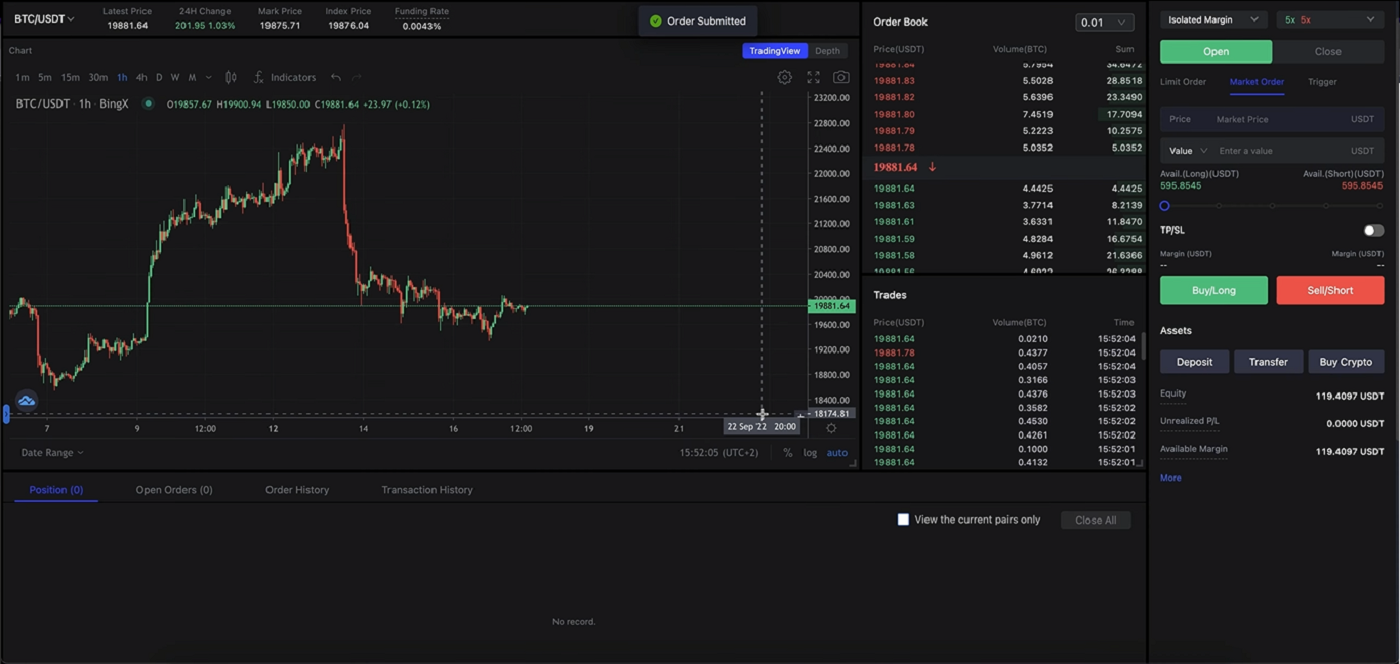 Bingx'te kripto nasıl ticaret yapılır ve para çekilir Bingx'te kripto nasıl ticaret yapılır ve para çekilir